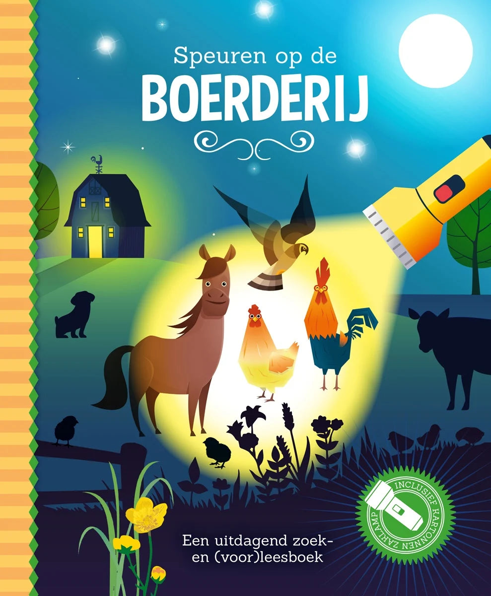 Speuren op de Boederij - zaklampboek