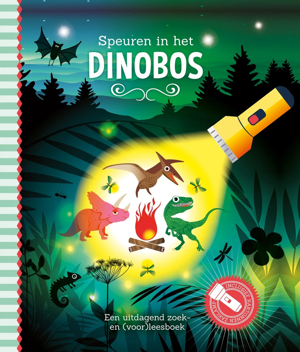 Speuren in het Dinobos - zaklampboek