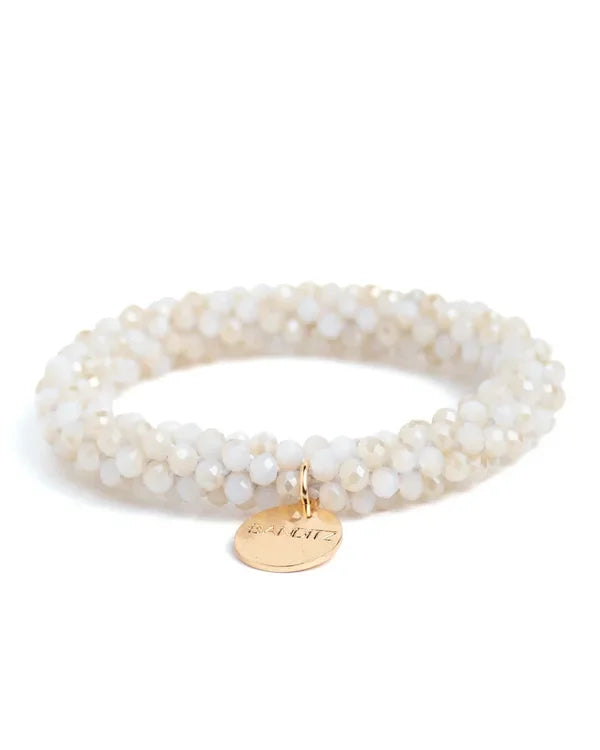 Banditz BEADZ - Ivory Beige (gold charm)