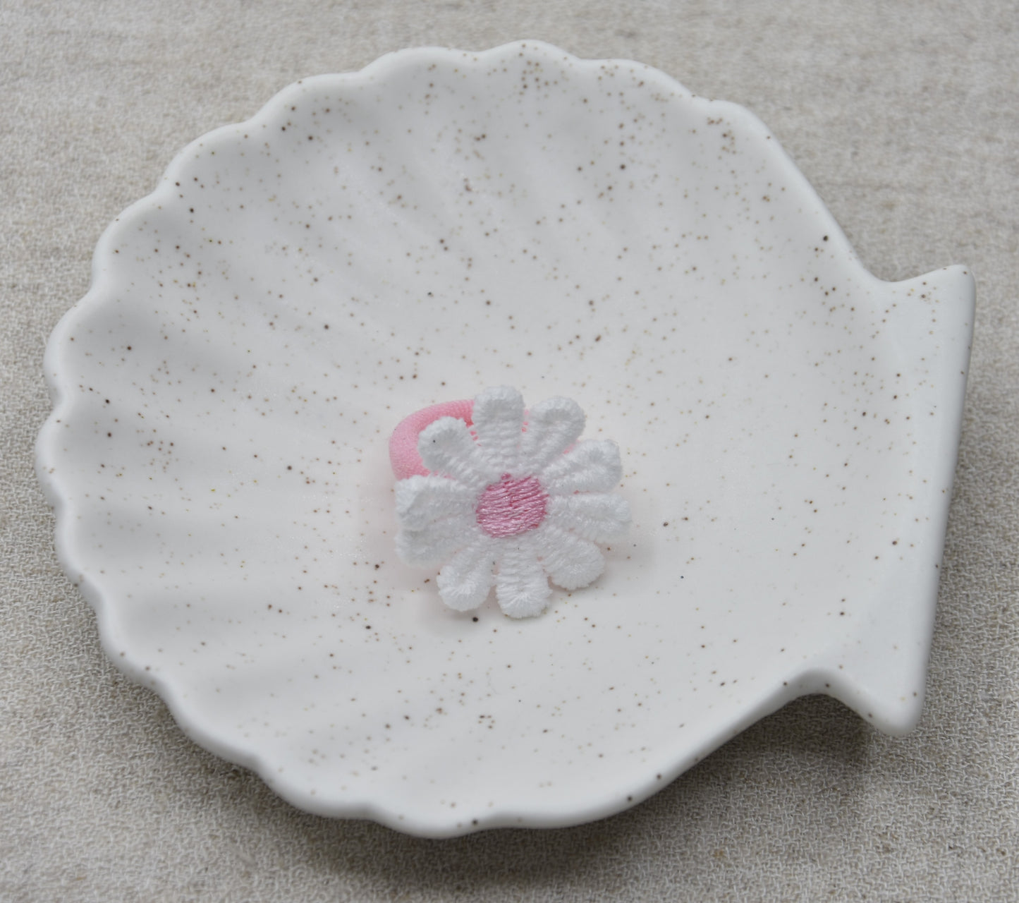 Haarelastiek Madelief - Roze