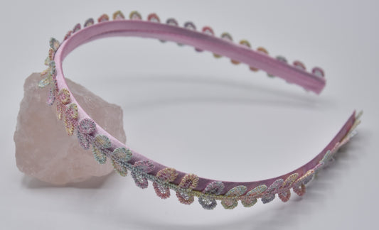 Diadeem - Roze gekleurd