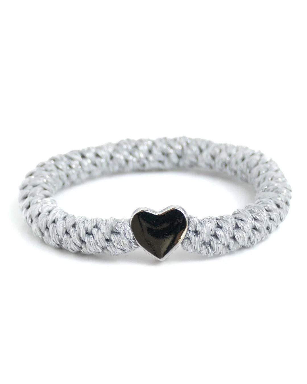 Banditz charmz - Heart Silver Glitter (Silver)